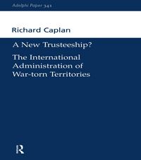 Produktbild: A New Trusteeship?