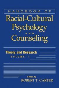 Produktbild: Handbook of Racial-Cultural Psychology and Counseling, Volume 1