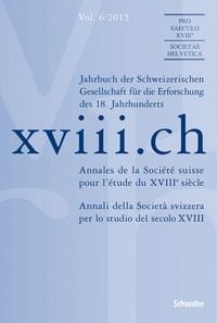 Produktbild: Xviii.ch Vol. 6/2015