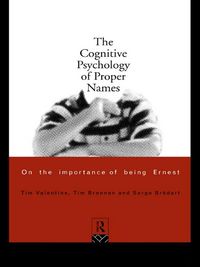 Produktbild: The Cognitive Psychology of Proper Names