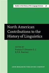 Produktbild: North American Contributions to the History of Linguistics