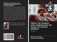 Produktbild: Fattori che incidono sulla soddisfazione del lavoro nel servizio pubblico: