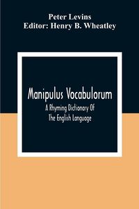 Produktbild: Manipulus Vocabulorum