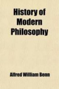 Produktbild: History of Modern Philosophy