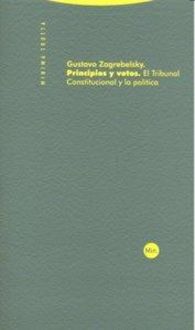 Produktbild: Principios y votos : el Tribunal Constitucional y la pol&iacute;tica