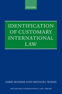 Produktbild: Identification of Customary International Law