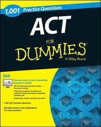 Produktbild: Consumer Dummies: 1,001 Act Practice Questions For Dummies (