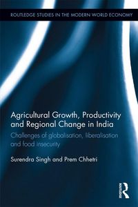 Produktbild: Agricultural Growth, Productivity and Regional Change in India