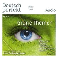 Produktbild: Deutsch lernen Audio - Gr&uuml;ne Themen