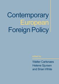 Produktbild: Contemporary European Foreign Policy