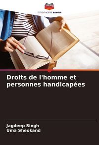 Produktbild: Droits de l'homme et personnes handicap&eacute;es