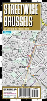 Produktbild: Map-Streetwise Brussels Map La