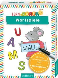 Produktbild: Lernraupe &ndash; Wortspiele