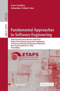 Produktbild: Fundamental Approaches to Software Engineering