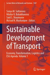 Produktbild: Sustainable Development of Transport