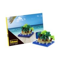 Produktbild: Idena Minibausteine Postkarte Happy Holiday