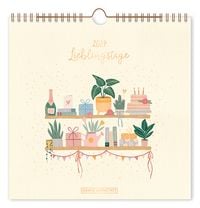 Produktbild: Wandkalender quadratisch 2027 Lieblingstage