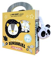 Produktbild: Livre D Eveil Sensoriel a Deplier en Noir et Blanc Un Tapis D Eveil