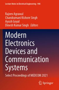 Produktbild: Modern Electronics Devices and Communication Systems