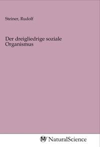 Produktbild: Der dreigliedrige soziale Organismus