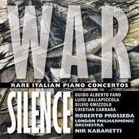 Produktbild: War Silence - Rare Italian Piano Concertos