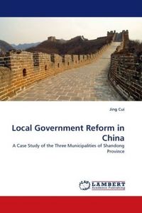 Produktbild: Cui, J: Local Government Reform in China