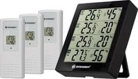 Produktbild: Bresser Optik Quadro Thermo-/Hygrometer Schwarz 7000020CM3000