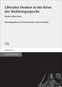 Produktbild: Liberales Denken in der Krise der Weltkriegsepoche