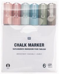 Produktbild: TAFELMARKER SET ERDFARBEN, 6-TEILIG