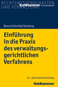 Produktbild: Einf&uuml;hrung in die Praxis des verwaltungsgerichtlichen Verfahrens