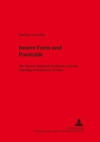 Produktbild: Innere Form und Poetizit&auml;t