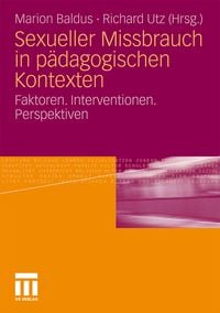 Produktbild: Sexueller Missbrauch in p&auml;dagogischen Kontexten