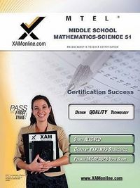 Produktbild: MTEL Middle School Mathematics/Science 51 Teacher Certification Test Prep Study Guide