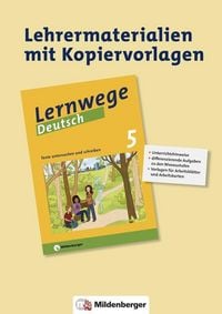 Produktbild: Lernwege Deutsch 5 - Heft 2 Lehrerservice/Texte untersuchen
