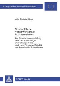 Produktbild: Strafrechtliche Verantwortlichkeit in Unternehmen