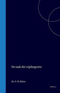 Produktbild: De Taak Der Wijsbegeerte