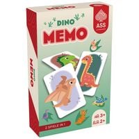 Produktbild: ASS Altenburger Memo Dinosaurier - 2 Spielvarianten (Paare, Trios)