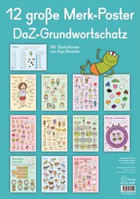Bild vom Artikel 12 große Merk-Poster DaZ-Grundwortschatz vom Autor Redaktionsteam Verlag an der Ruhr