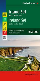 Produktbild: freytag & berndt Stra&szlig;enkarte Irland Set 1:150.000