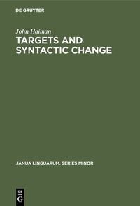 Produktbild: Targets and Syntactic Change