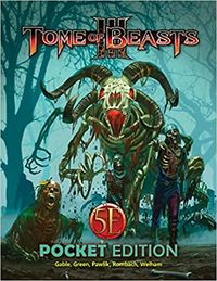 Produktbild: Lee, J: Tome of Beasts 3 Pocket Edition