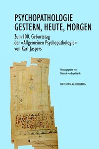 Produktbild: Psychopathologie - Gestern, Heute, Morgen