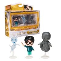 Produktbild: Wizarding World Harry Potter - Micro Magical Moments Sammelfiguren Multipack "Patronus" mit Harry Potter, Hirsch-Patronus, Dementor und Setzkasten