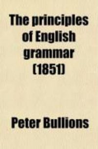 Produktbild: The Principles of English Grammar