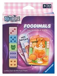 Produktbild: Rolliverse Foodimals - W&uuml;rfelspiel ab 7 Jahre