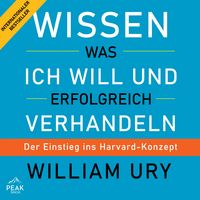 Produktbild: Wissen was ich will und erfolgreich verhandeln.
