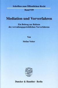 Produktbild: Mediation und Vorverfahren.