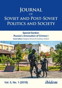 Produktbild: Journal of Soviet and Post-Soviet Politics and Society