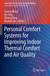 Produktbild: Personal Comfort Systems for Improving Indoor Thermal Comfort and Air Quality