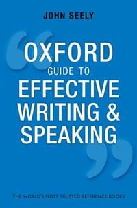 Produktbild: Oxford Guide to Effective Writing and Speaking